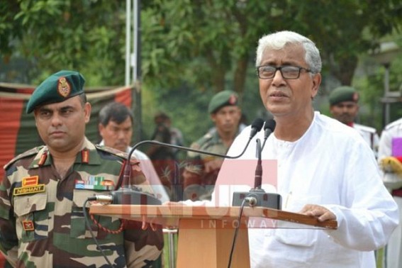 Manik Sarkar’s speech evoked sympathy for NE based terrorists at Assam Rifles Ground : CPI-M's anti-nationalism, anti-Indian drive continue Manik Sarkar’s speech evoked sympathy for NE based terrorists at Assam Rifles Ground : CPI-M's anti-nationalism, anti-Indian drive continue